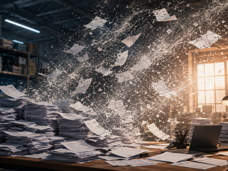 What if… per un giorno sparisse tutta la carta dal reparto?